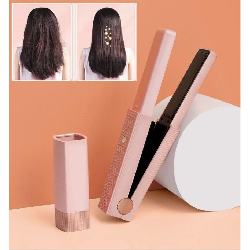 2-in-1 Hot Comb and Curler: Salon-Quality Hair at Home