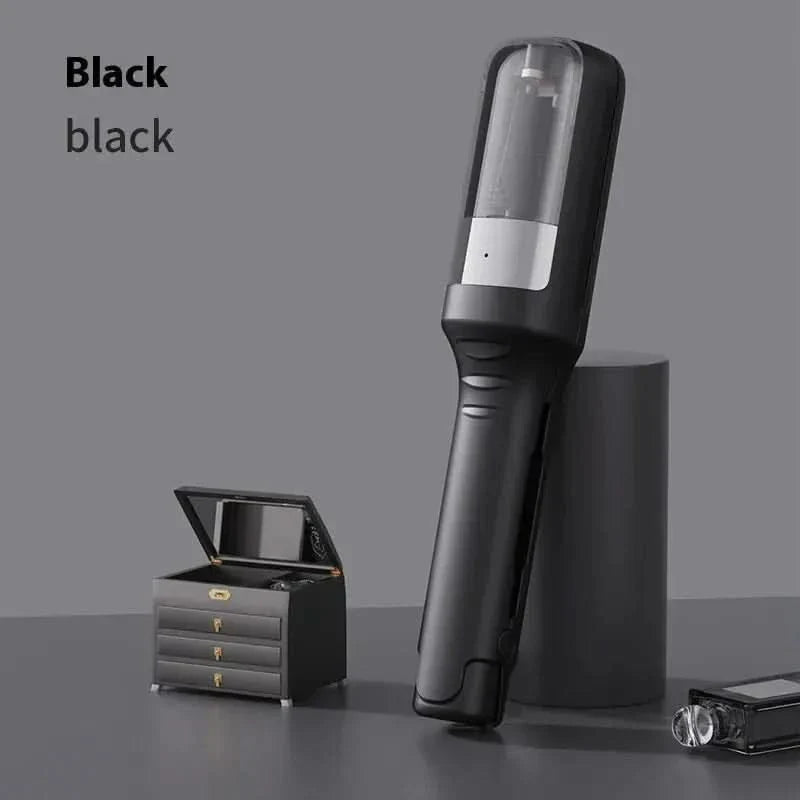 2-in-1 Rechargeable Hair Styling Tool - Cordless Trimmer & Hair Waver for Waves, Curls & Precision Shaping