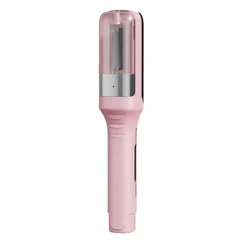 2-in-1 Rechargeable Hair Styling Tool - Cordless Trimmer & Hair Waver for Waves, Curls & Precision Shaping