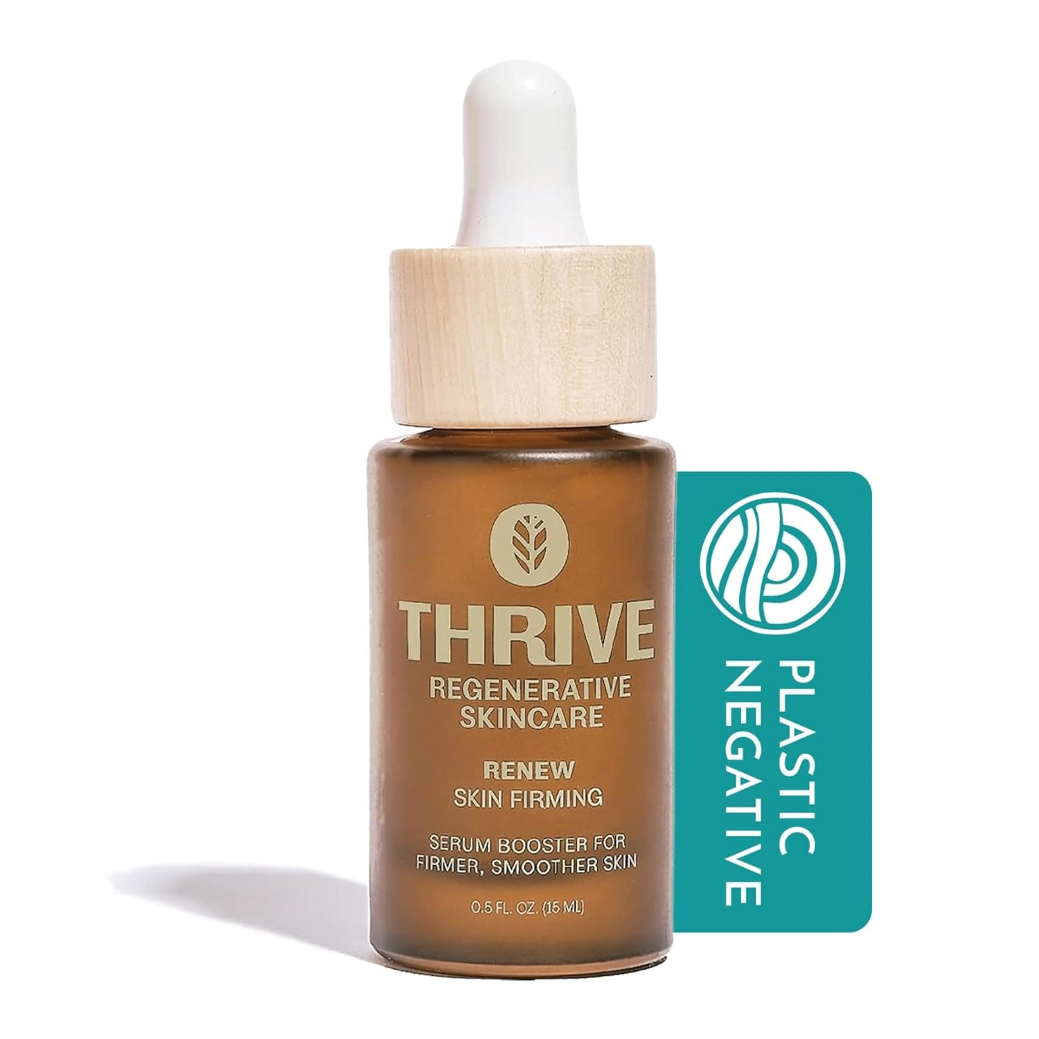Thrive Regenerative Skincare Renew Skin Firming Serum 15ml | Plant-Powered Firming & Anti-Aging Solution