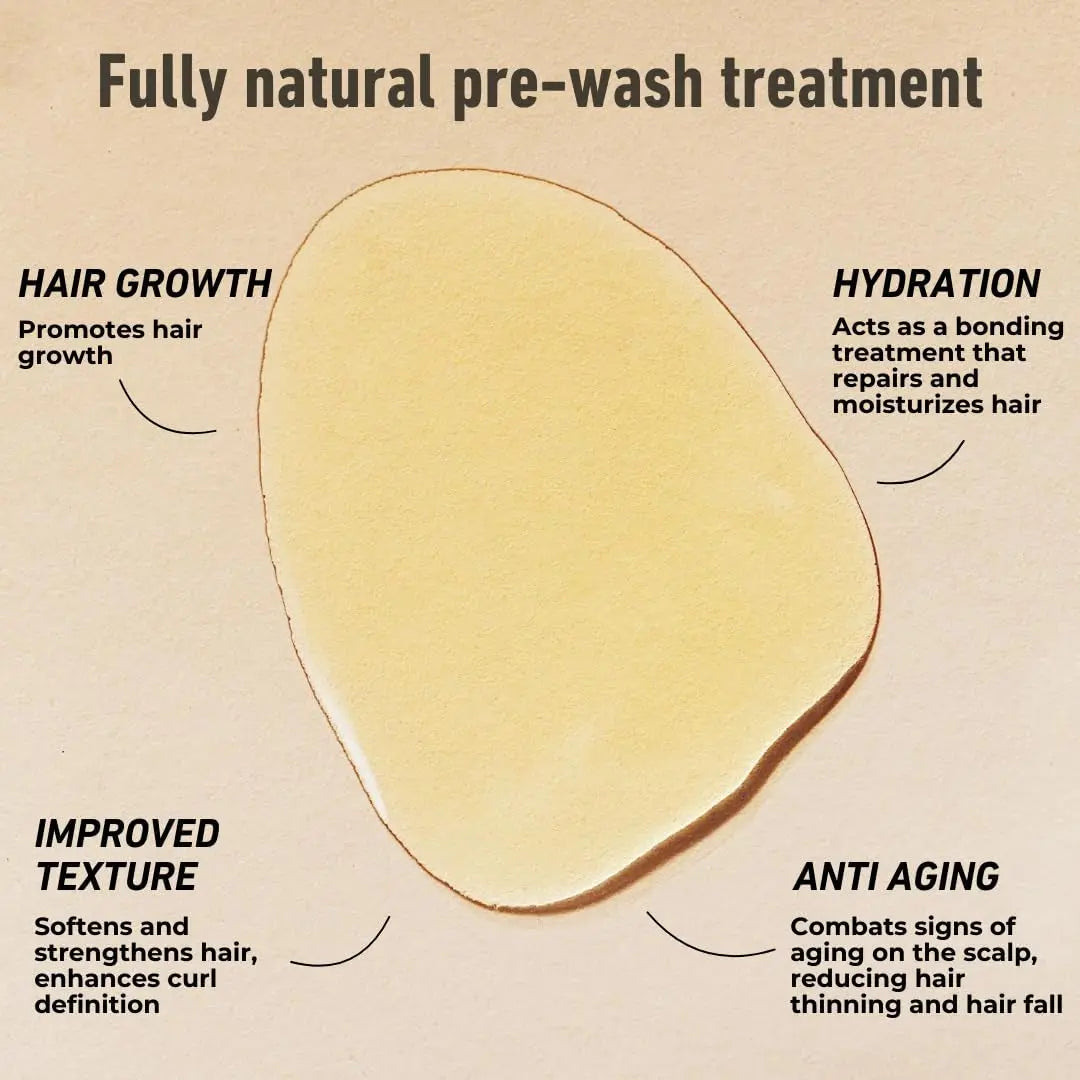 Bur Bur Growing Season Botanical Hair Growth Oil – 50ml | Strengthen, Repair & Boost Natural Hair Growth