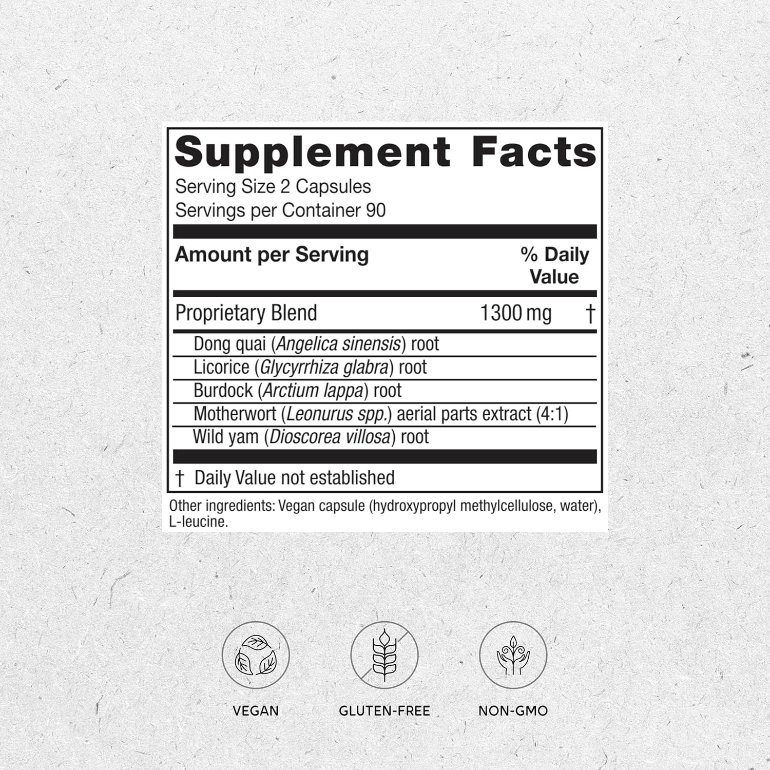 Vitanica Women's Phase II Menopause Support 180 Capsules | Natural Hormone Balance & Symptom Relief