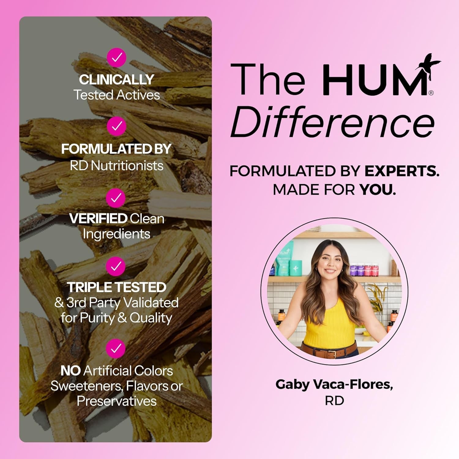 HUM Best of Berberine 60 Capsules | Clinically-Proven Metabolic Support