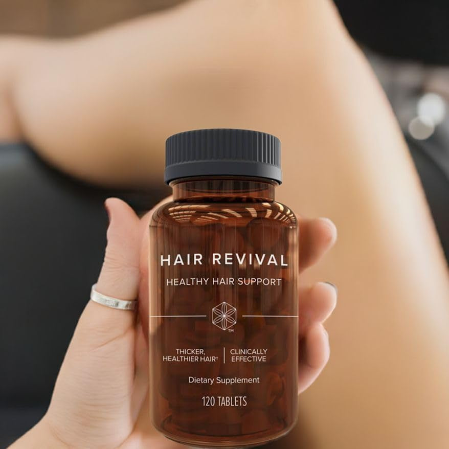 Isagenix Hair Revival 120 Tablets | Natural Hair Growth & Thickening Supplement