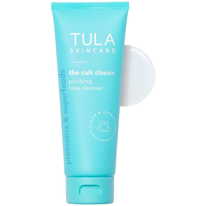 TULA SKINCARE The Cult Classic Purifying Face Cleanser - 124ml | Probiotic-Powered Deep Clean