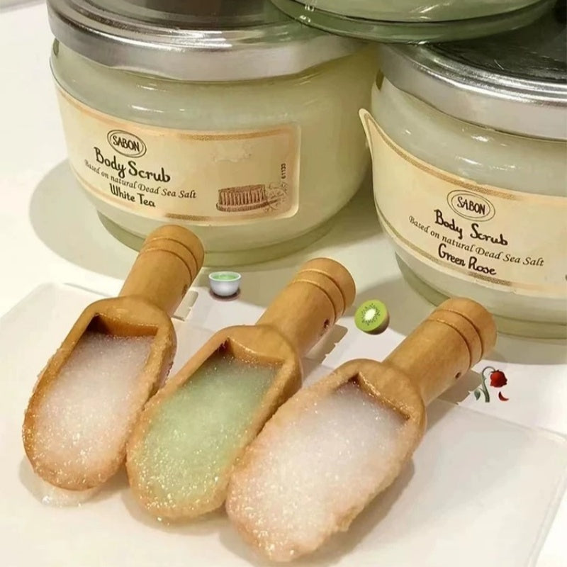 SABON Dead Sea Body Scrub in Rose Tea