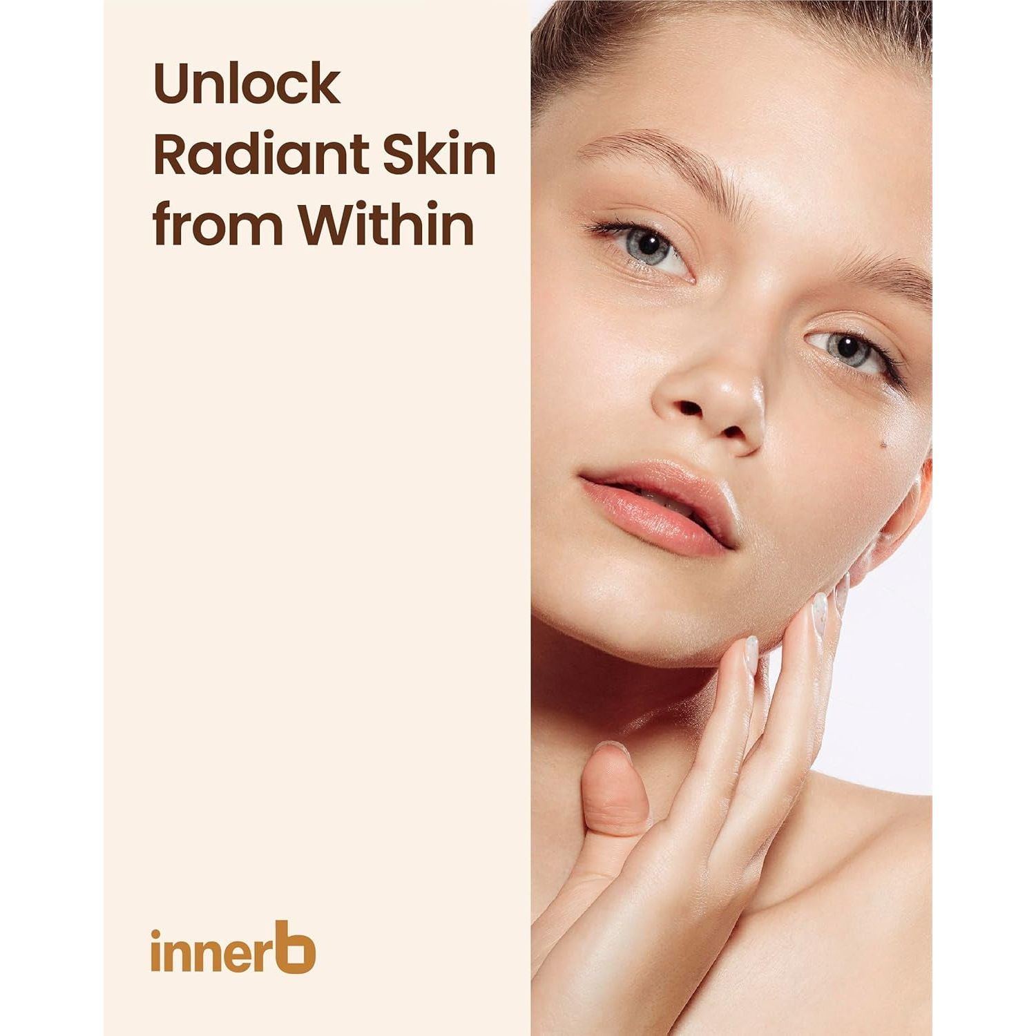 CJ Wellcare Innerb Aqua Rich Double Up - 56 Capsules | Intense Hydration & UV Protection