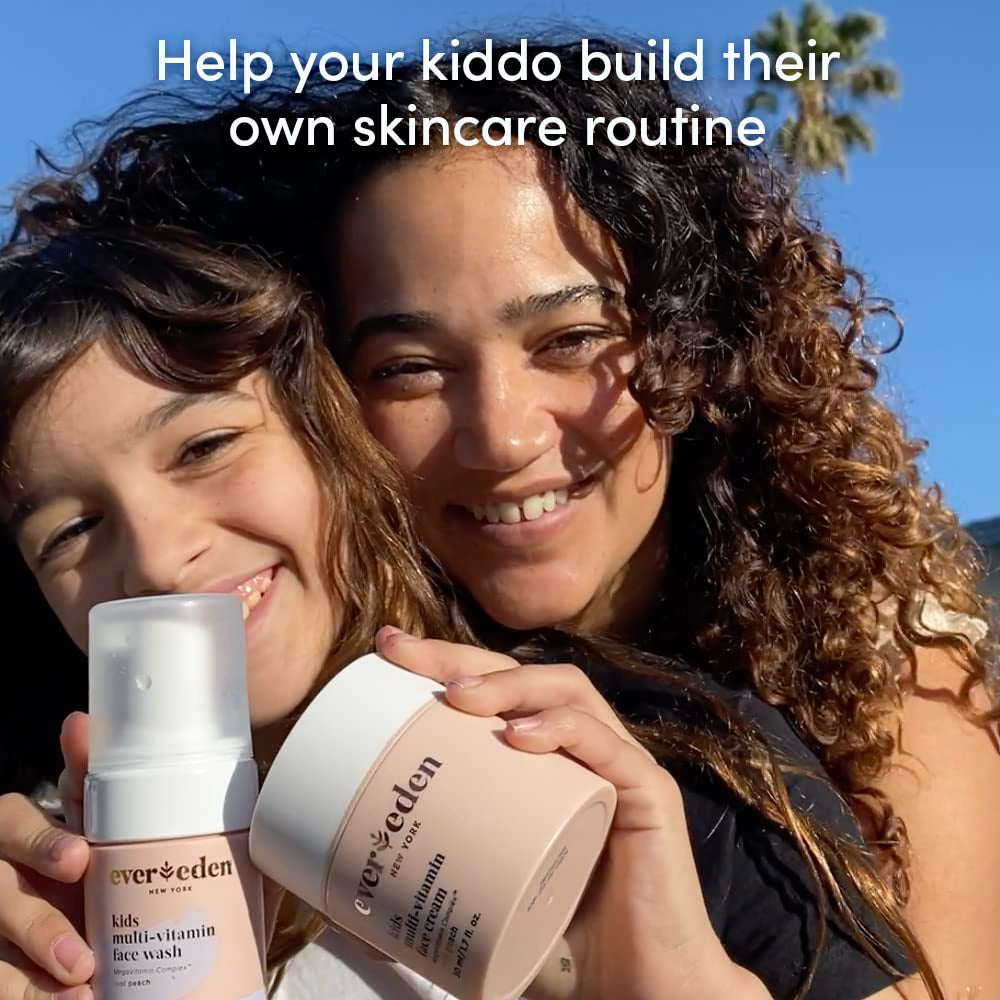 Evereden Kids Multi-Vitamin Face Cream (Melon Juice) 50ml | Gentle Daily Hydration with Omegas & Vitamins