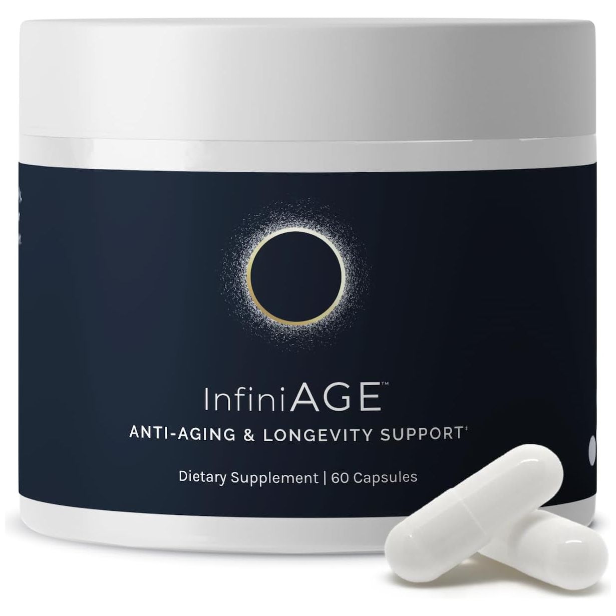 InfiniWell InfiniAGE Anti-Aging & Longevity Support 60 Capsules | Cellular Renewal, Cognitive Function & Healthy Aging