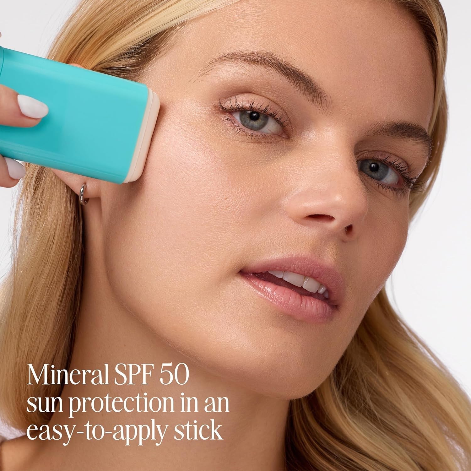 COOLA Mineral Sunscreen Stick SPF 50 Fragrance-Free 17g | Sheer, Sensitive Skin Protection with Non-Nano Zinc