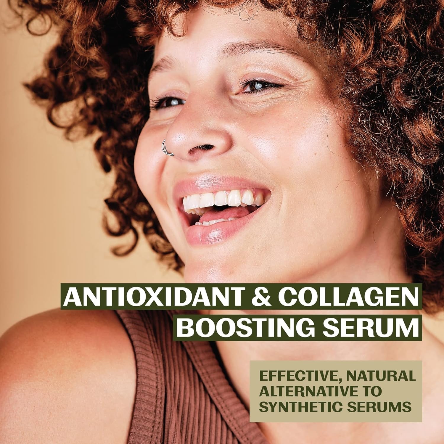 Thrive Skin Recovery Serum 30ml | Natural Anti-Aging Serum with Bakuchiol & Hyaluronic Acid