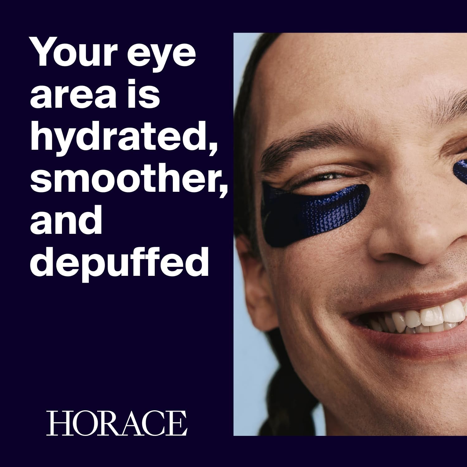 HORACE Anti-Fatigue Under Eye Patches 5 Pairs | Depuffing, Hydrating & Brightening Gel Masks for Tired Eyes
