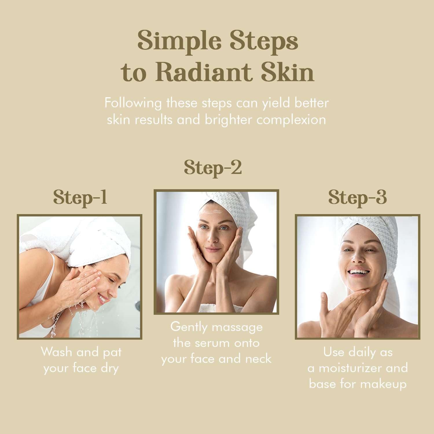 RevitaLux 24K Gold + Collagen Firming Face Serum 60 ml | Hydrates, Firms & Brightens with Korean Skincare Excellence