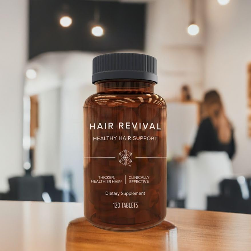 Isagenix Hair Revival 120 Tablets | Natural Hair Growth & Thickening Supplement