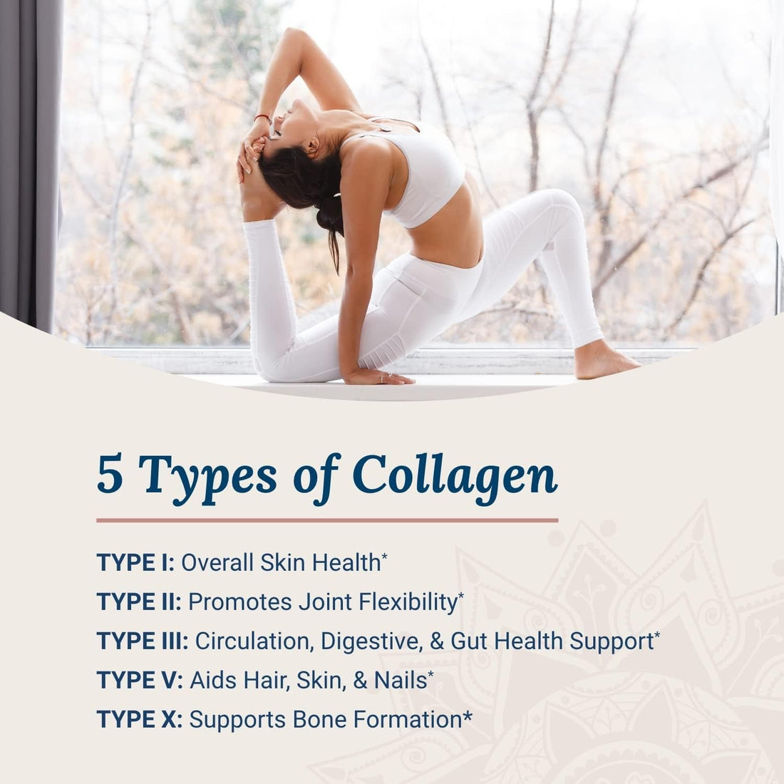 Live Conscious Beyond Collagen Supercharged 90 Capsules | 5 Collagen Types + Biotin & Vitamin C |  Unlock your most radiant beauty from within.