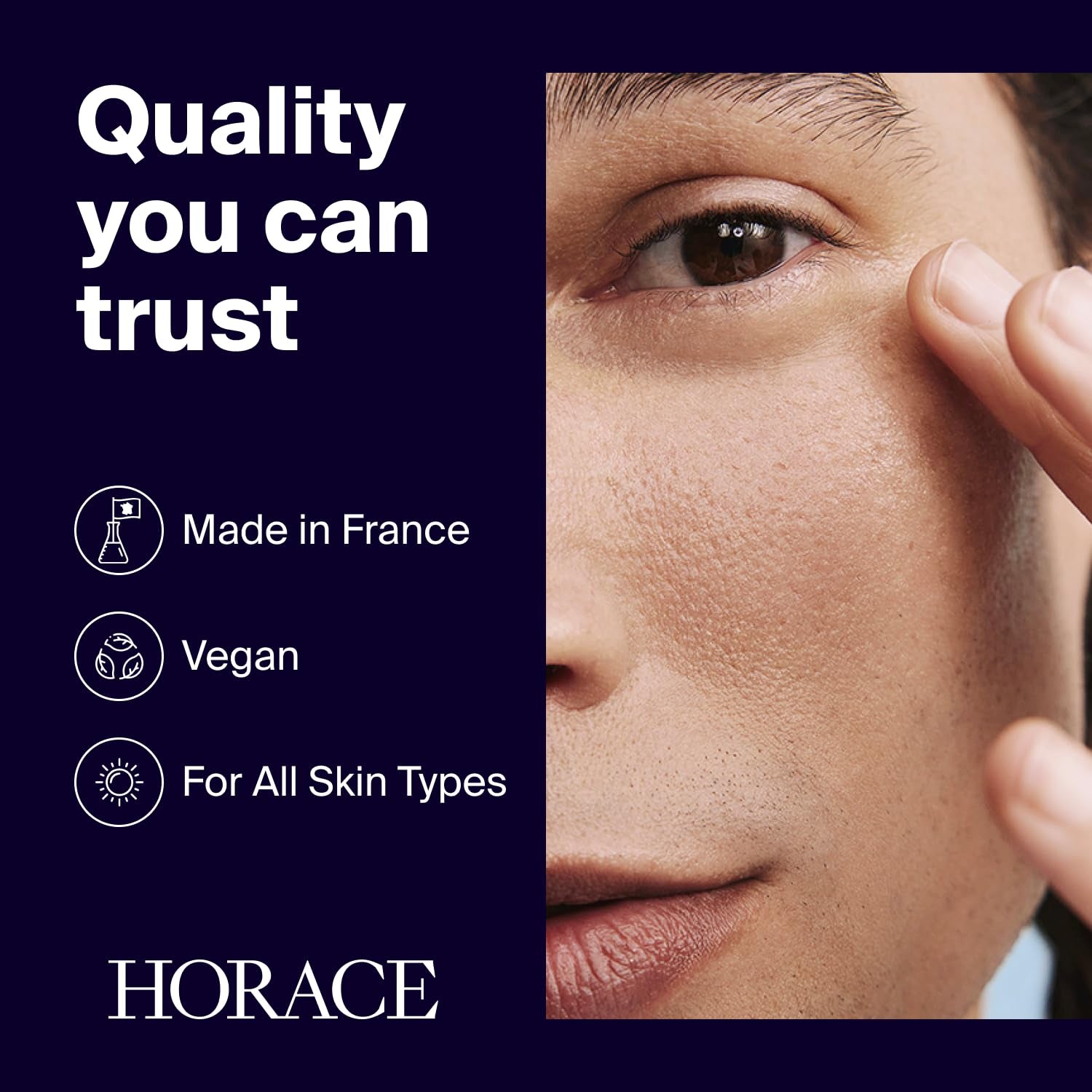 HORACE Anti-Fatigue Under Eye Patches 5 Pairs | Depuffing, Hydrating & Brightening Gel Masks for Tired Eyes