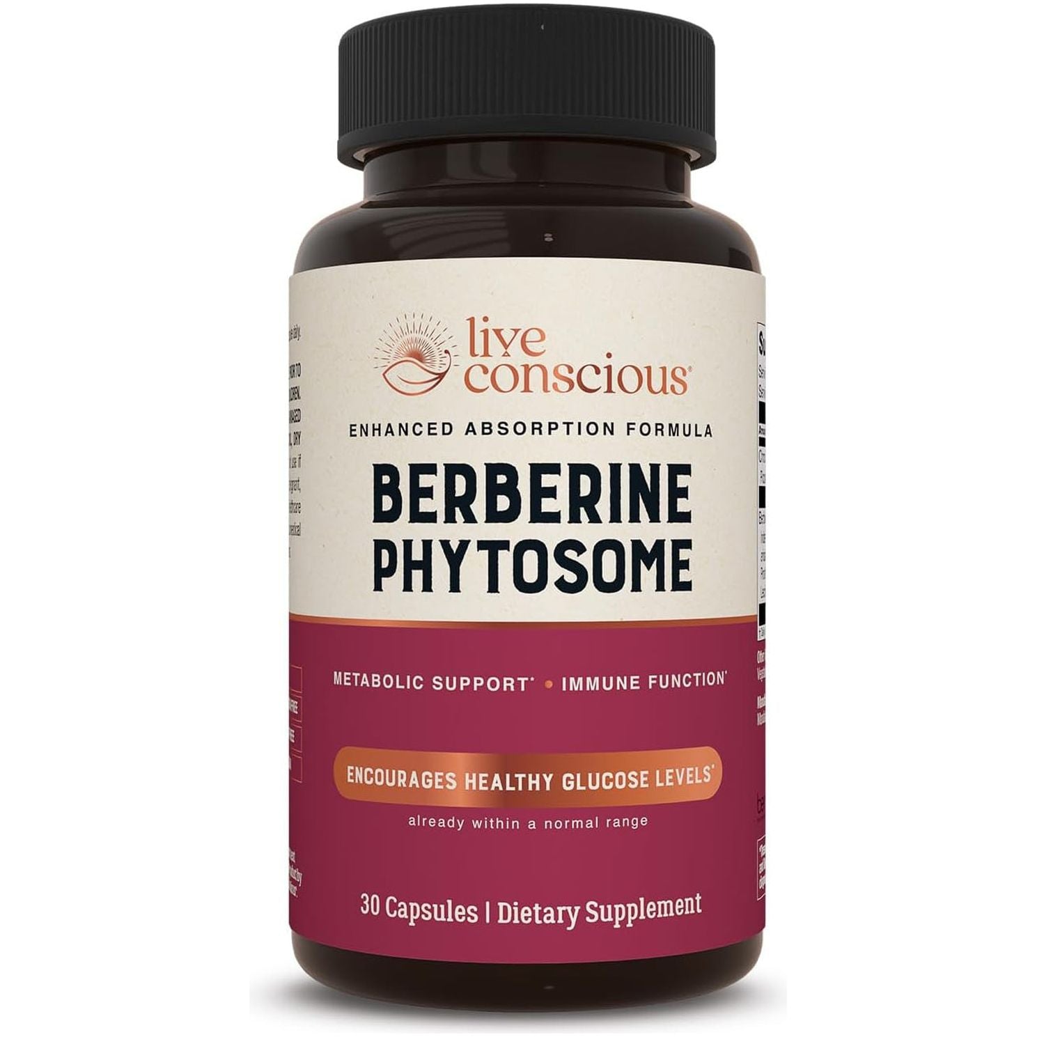 Live Conscious Berberine Phytosome 30 Capsules | 9 x Better Absorption Experience a revolutionary leap in metabolic support.
