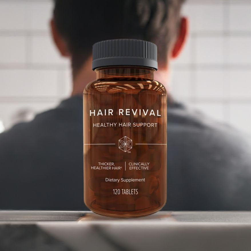 Isagenix Hair Revival 120 Tablets | Natural Hair Growth & Thickening Supplement