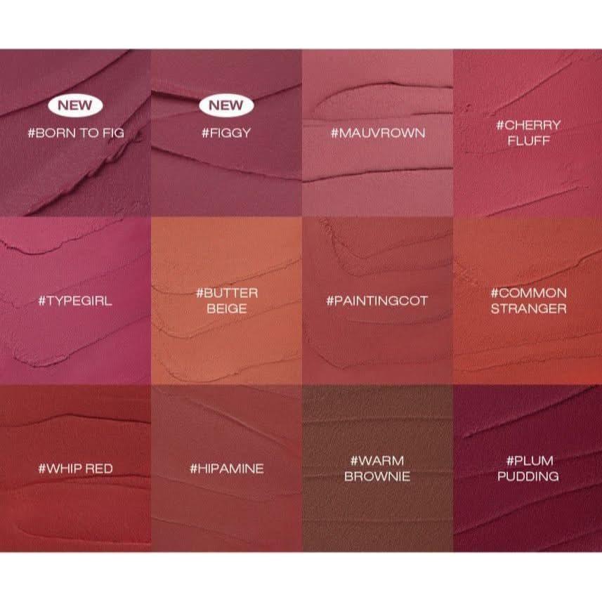 3CE Hazy Lip Clay 4g (12 Colors) | Soft Matte Finish & Long-Lasting Wear