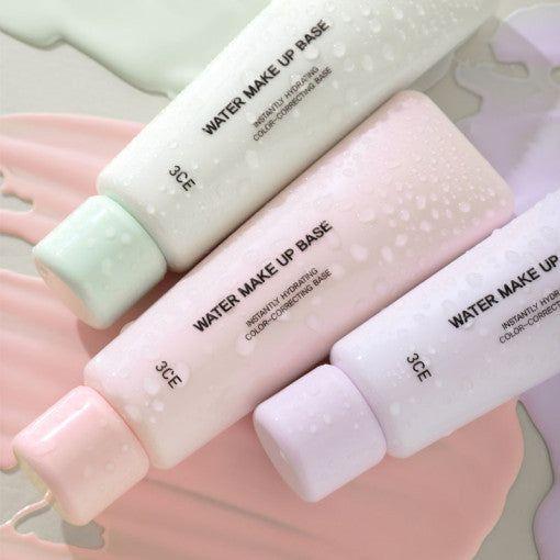 3CE Water Makeup Base SPF50+ PA++++ 45ml | Hydrating &amp; Tone-Correcting Primer