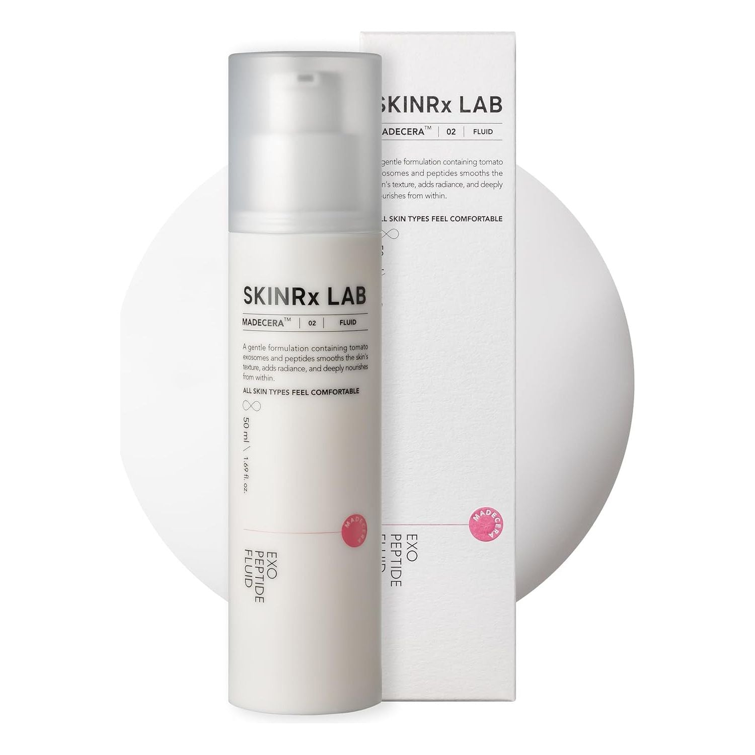 BEISIKS SKINRxLAB MadeCera Exo Peptide Fluid 50ml | Firming Korean Emulsion with Tomato Exosomes & Ceramides