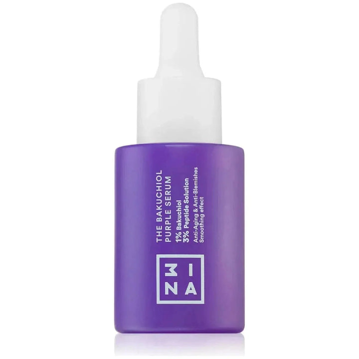 3INA The Bakuchiol Purple Serum Age-Defying, Pore-Tightening & Hydrating (30ml)