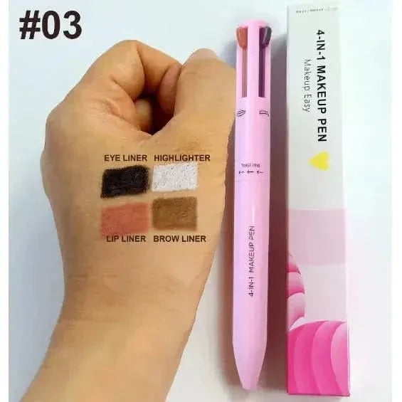 4-in-1 Makeup Pen: Your All-in-One Beauty Solution