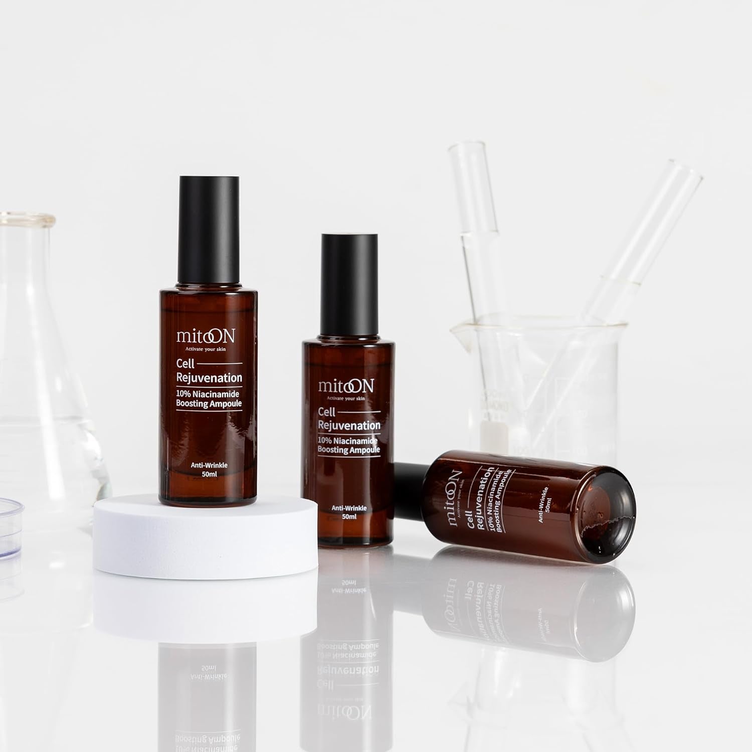 mito: ON Cell Rejuvenation 10% Niacinamide Boosting Ampoule – 50ml | A scientifically advanced anti-aging serum for brightening, wrinkle reduction, and skin barrier repair.