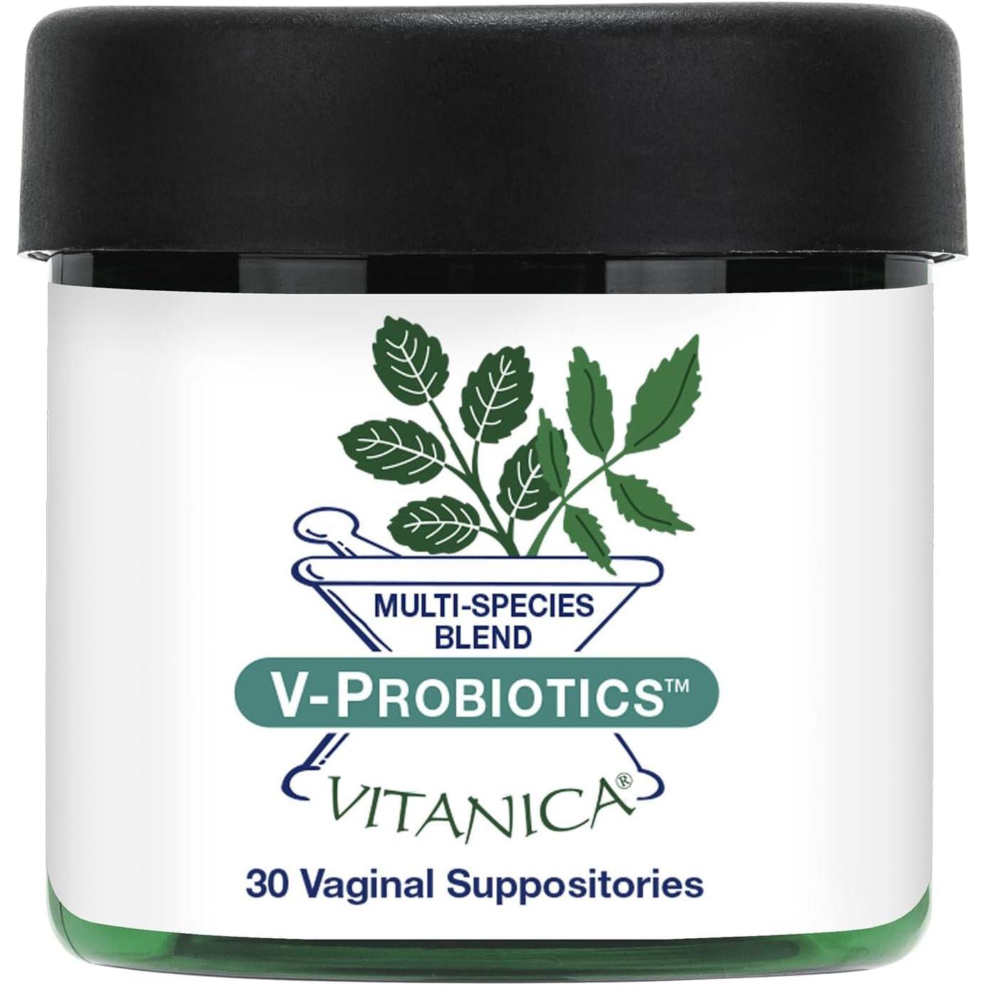 Vitanica V-Probiotics® – 30 Vaginal Suppositories Multi-Strain Vaginal Probiotic for Women