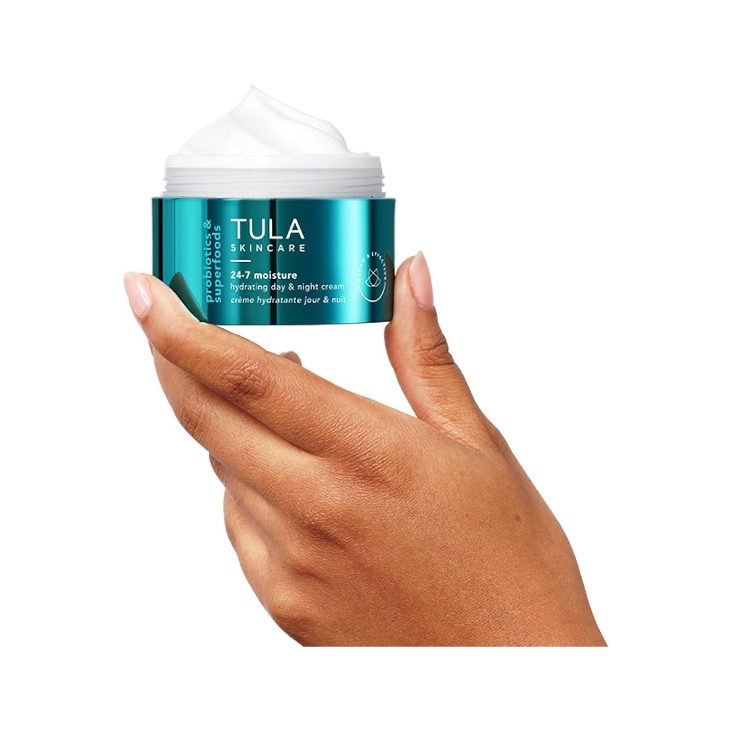 TULA SKINCARE 24-7 Moisture Hydrating Day & Night Cream (Chrome) - 43g | All-Day Hydration & Skin Balance
