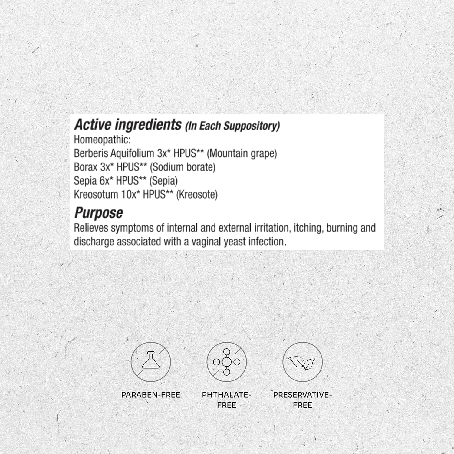 Vitanica Yeast Arrest – 14 Vaginal Suppositories | Natural Homeopathic Relief for Burning, Itching & Discharge