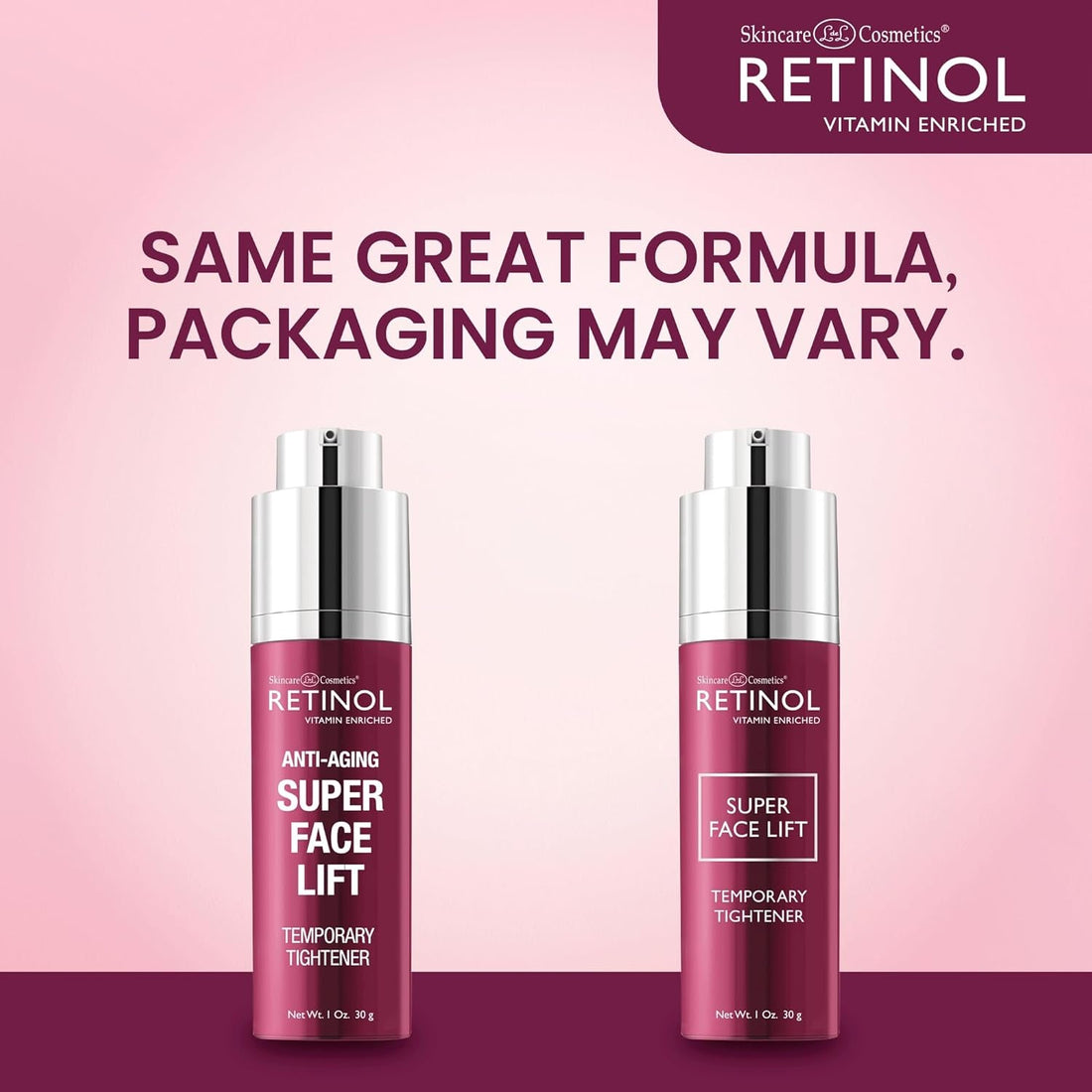 Skincare L&L Cosmetics Retinol Super Face Lift 30g | Instant Firming Treatment for Face, Neck & D¨¦colletage