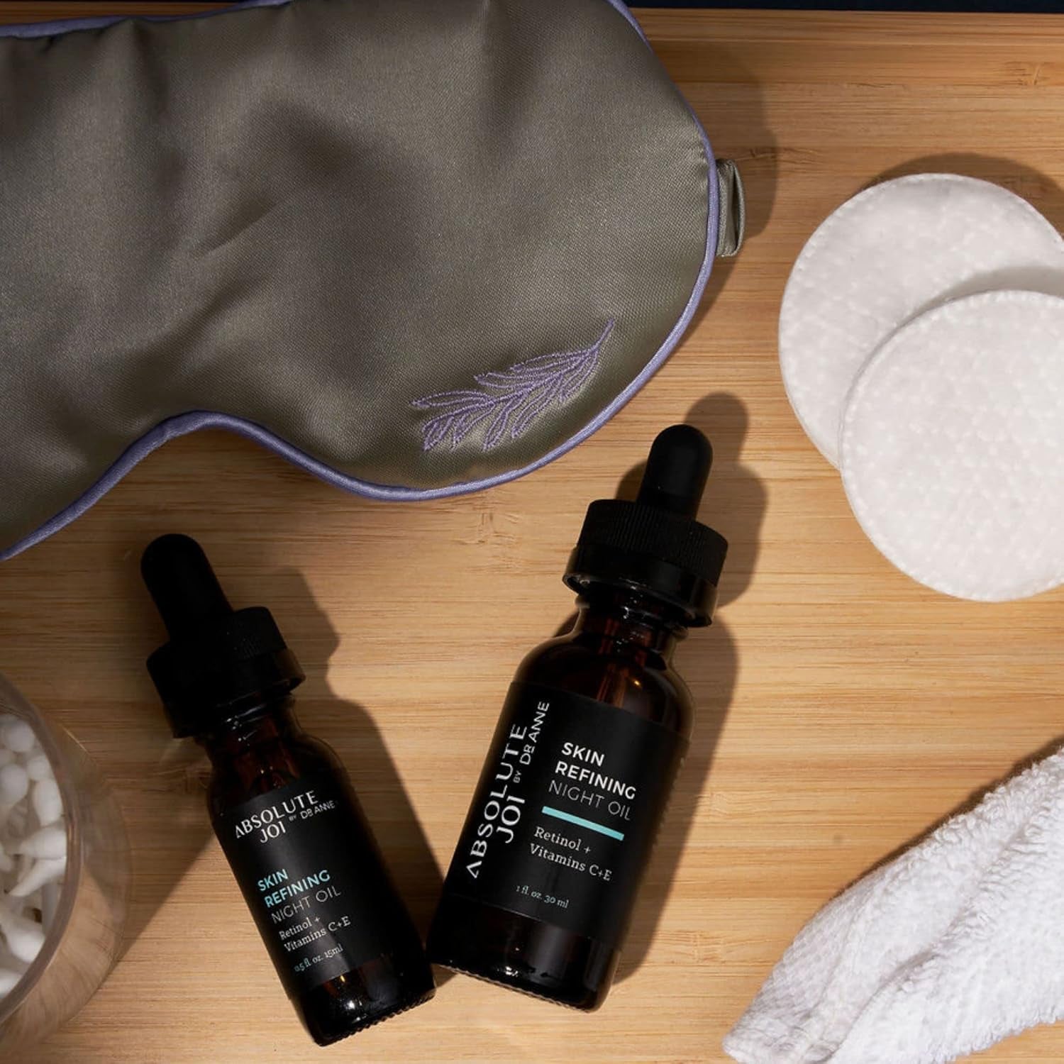 AbsoluteJOI Skin Refining Night Oil 30ml | Retinol + Vitamin C for Even Tone & Radiant Skin