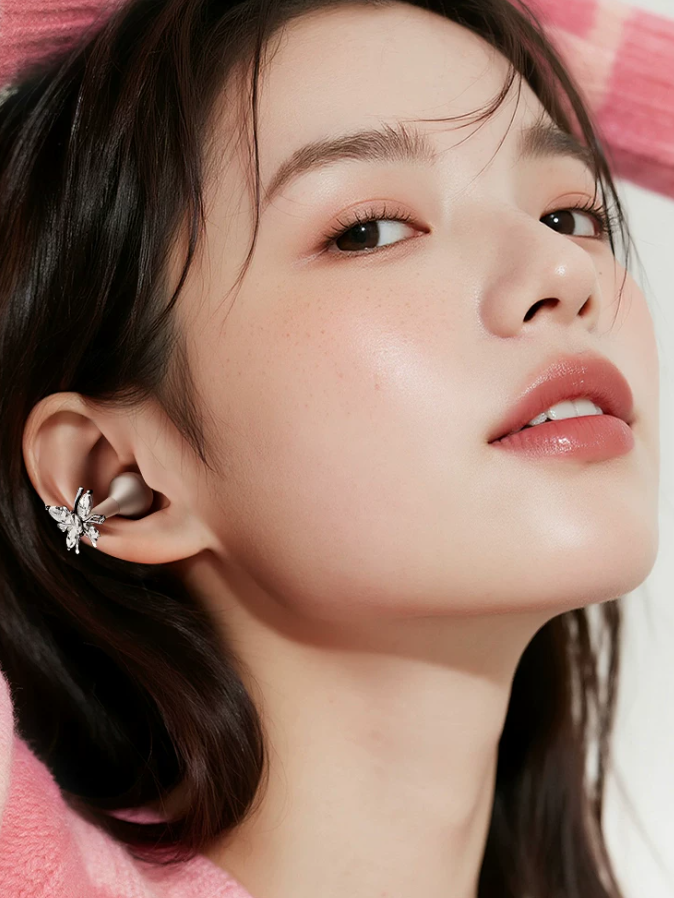 EDIFIER X Clip AI Ear-Clip Bluetooth Earbuds - Open Ear Wireless
