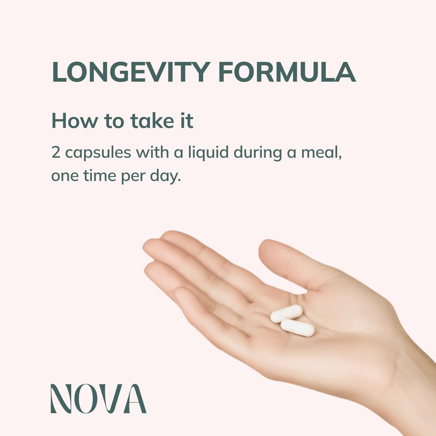 ULTIMATE CELL RENEWAL NOVA Spermidine Supplements 60 Capsules | Anti-Aging, Cellular Detox & Longevity Support