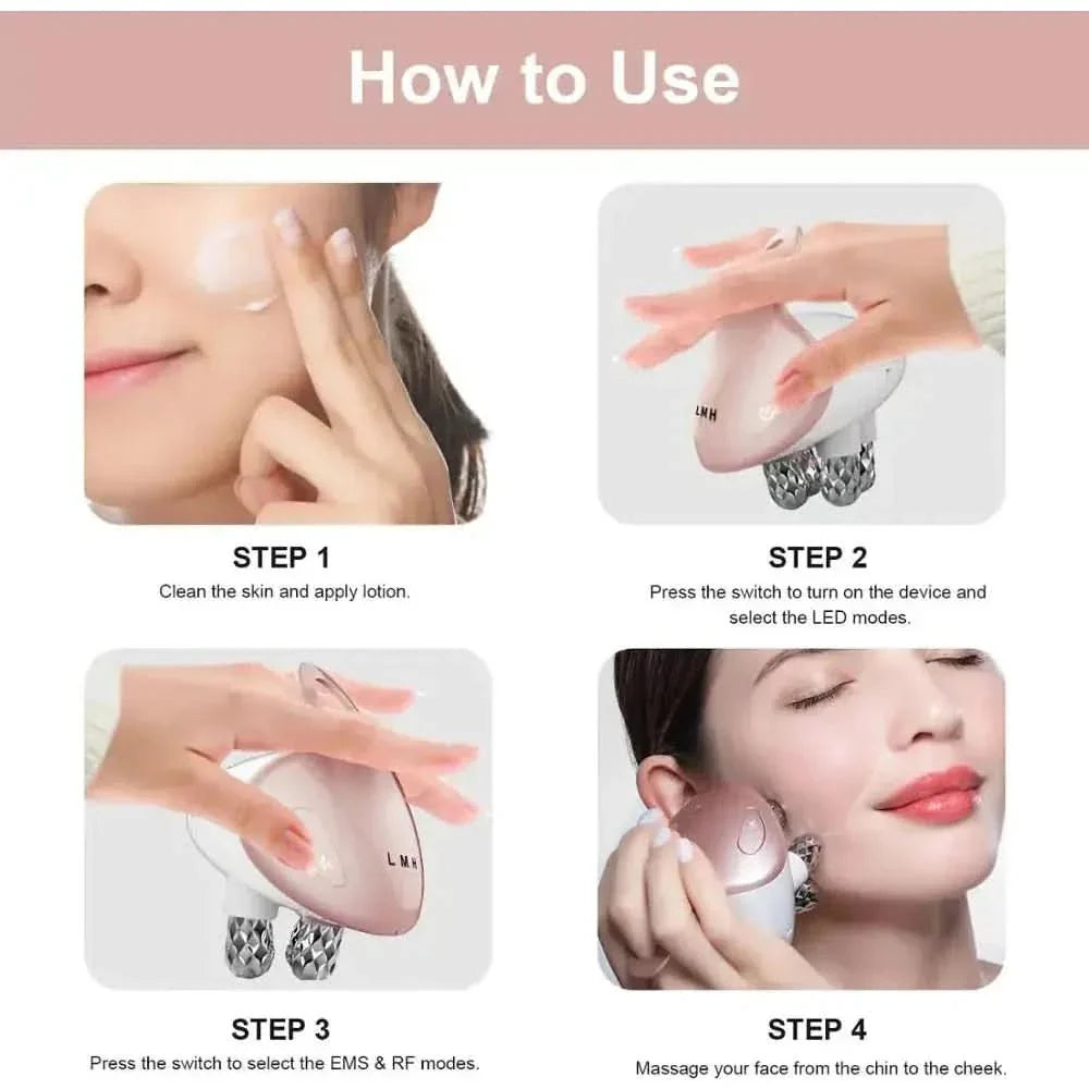5 in 1 Facial Massager: Your Ultimate Skincare Essential for Radiance & Rejuvenation