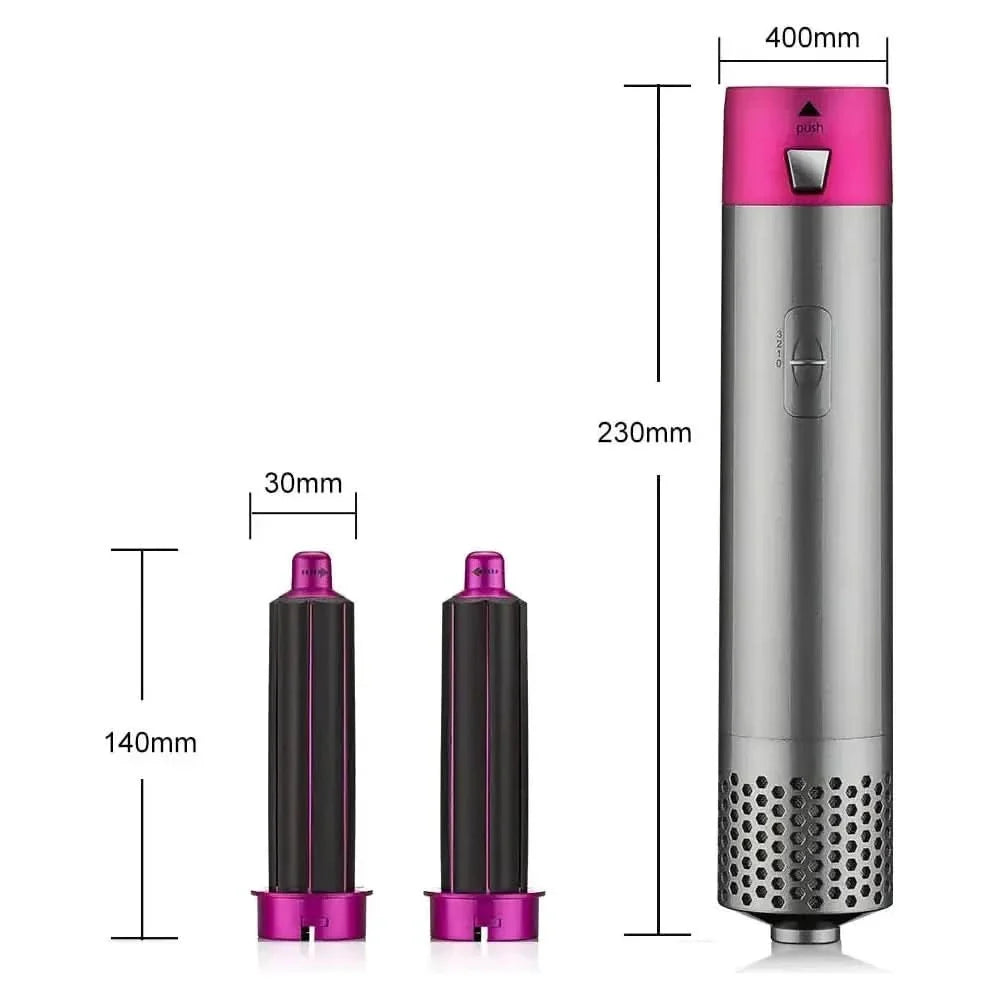 5 in 1 Hair Dryer Auto Curling Iron Dry, Smooth, Curl & Style Like a Pro