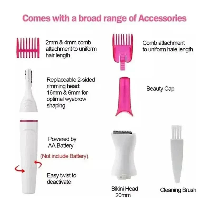 5 In 1 Multifunction Hair Removal Combo