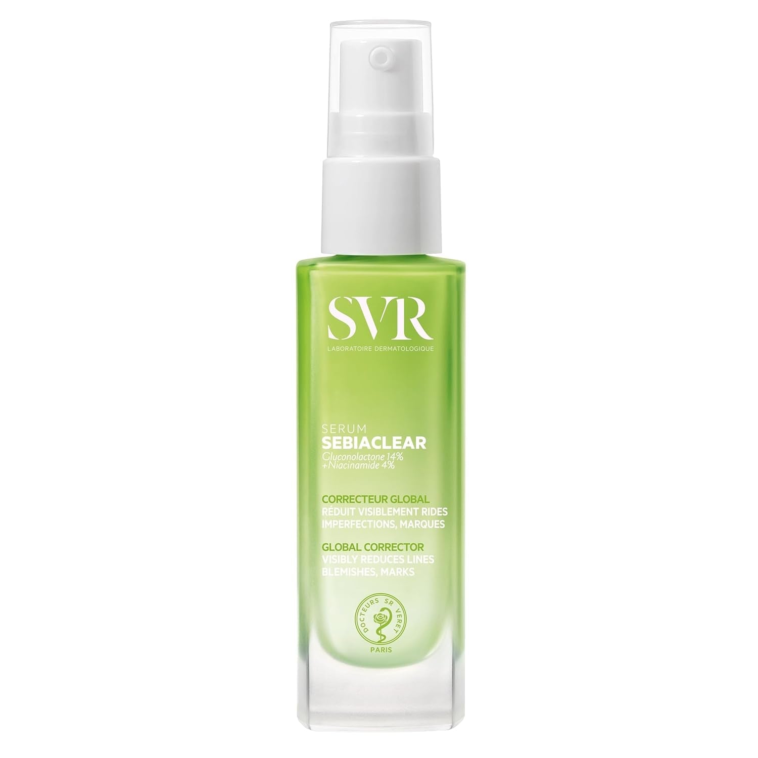 SVR Sebiaclear Serum 30ml | Anti-Blemish & Anti-Aging Serum for Oily & Acne-Prone Skin