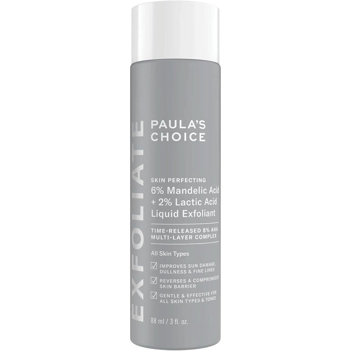 Paulas Choice Skin Perfecting 6% Mandelic + 2% Lactic Acid Liquid Exfoliant Paula's Choice
