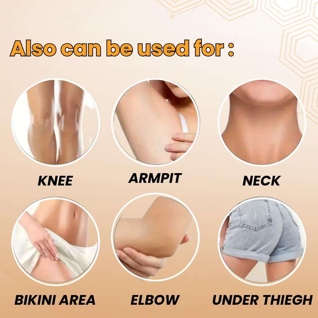 Deewa Kojic Acid Underarm Brightening Serum - 30ml | Fade Dark Spots on Underarms, Knees & Elbows