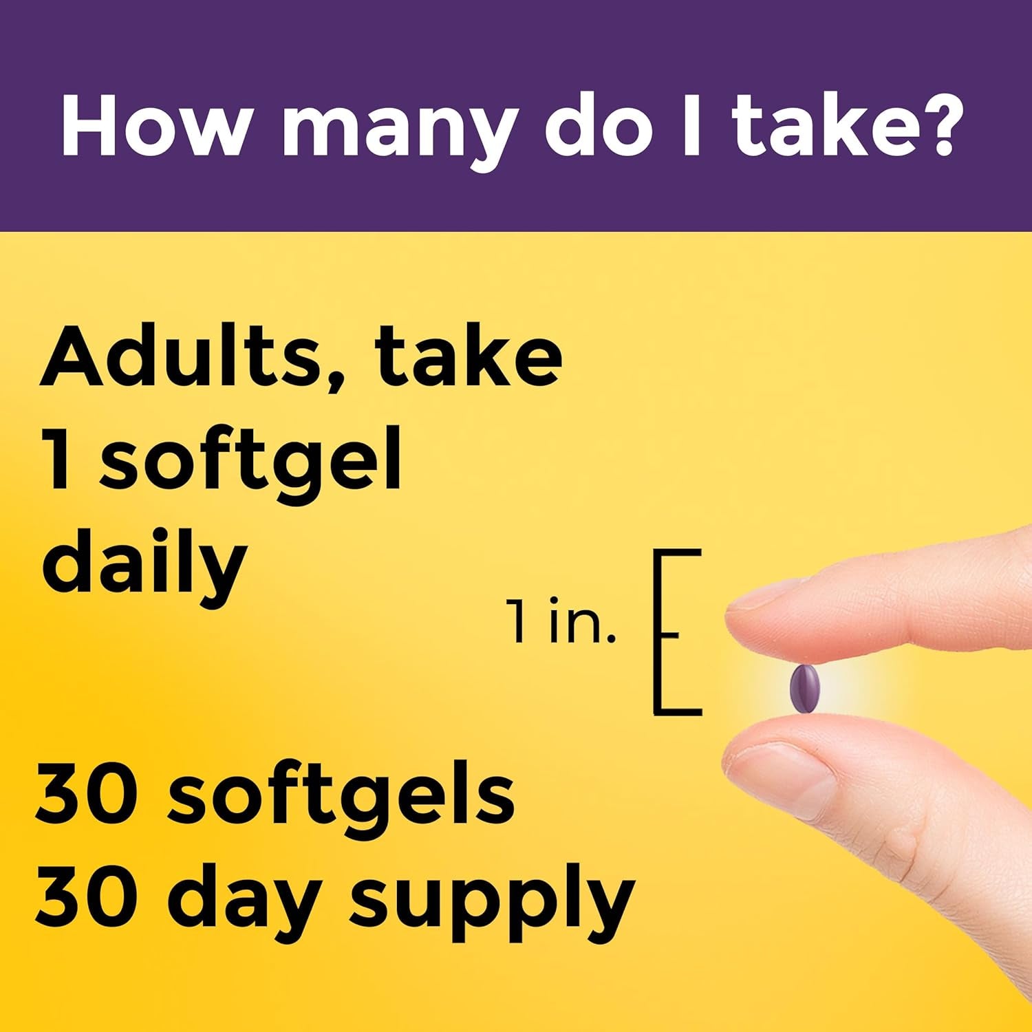 Nature Made Hair Growth Softgels & 30 Softgels Clinically Proven Formula for Thicker, Fuller Hair in 12 Weeks