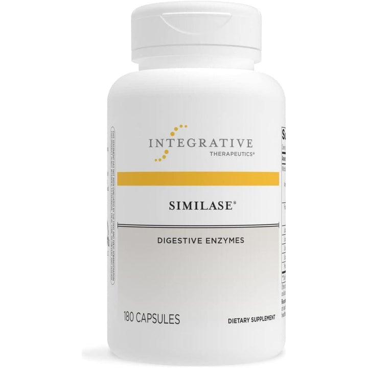 Integrative Therapeutics Similase Digestive Enzymes – 180 Capsules | Broad-Spectrum Plant-Based Digestive Support