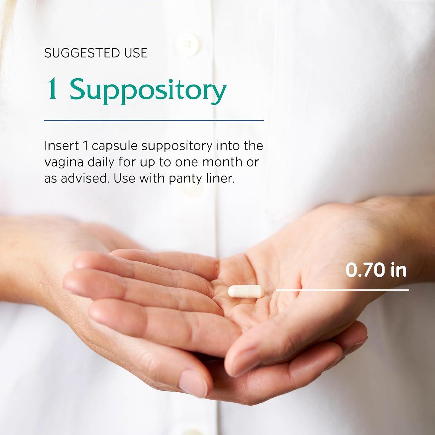 Vitanica V-Probiotics® – 30 Vaginal Suppositories Multi-Strain Vaginal Probiotic for Women