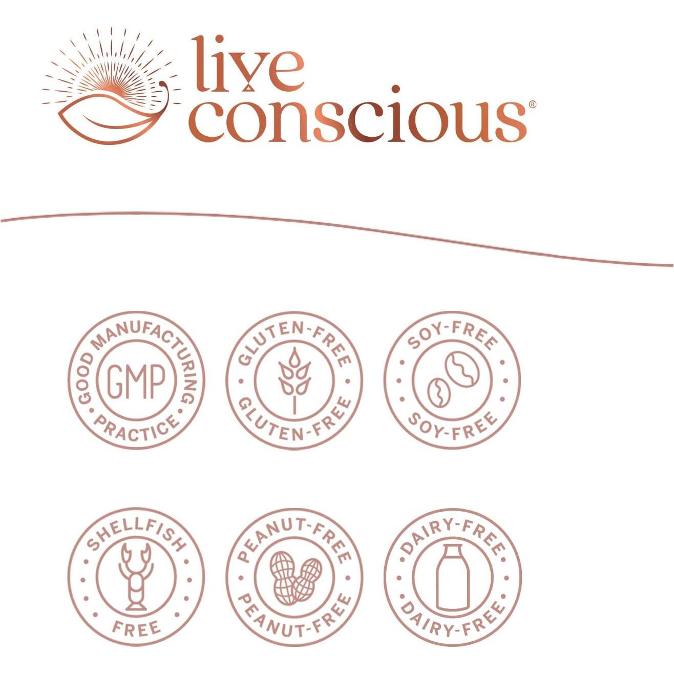 Live Conscious LIVERWELL 60 Capsules | Advanced Liver Detox, Antioxidant & Immune Support