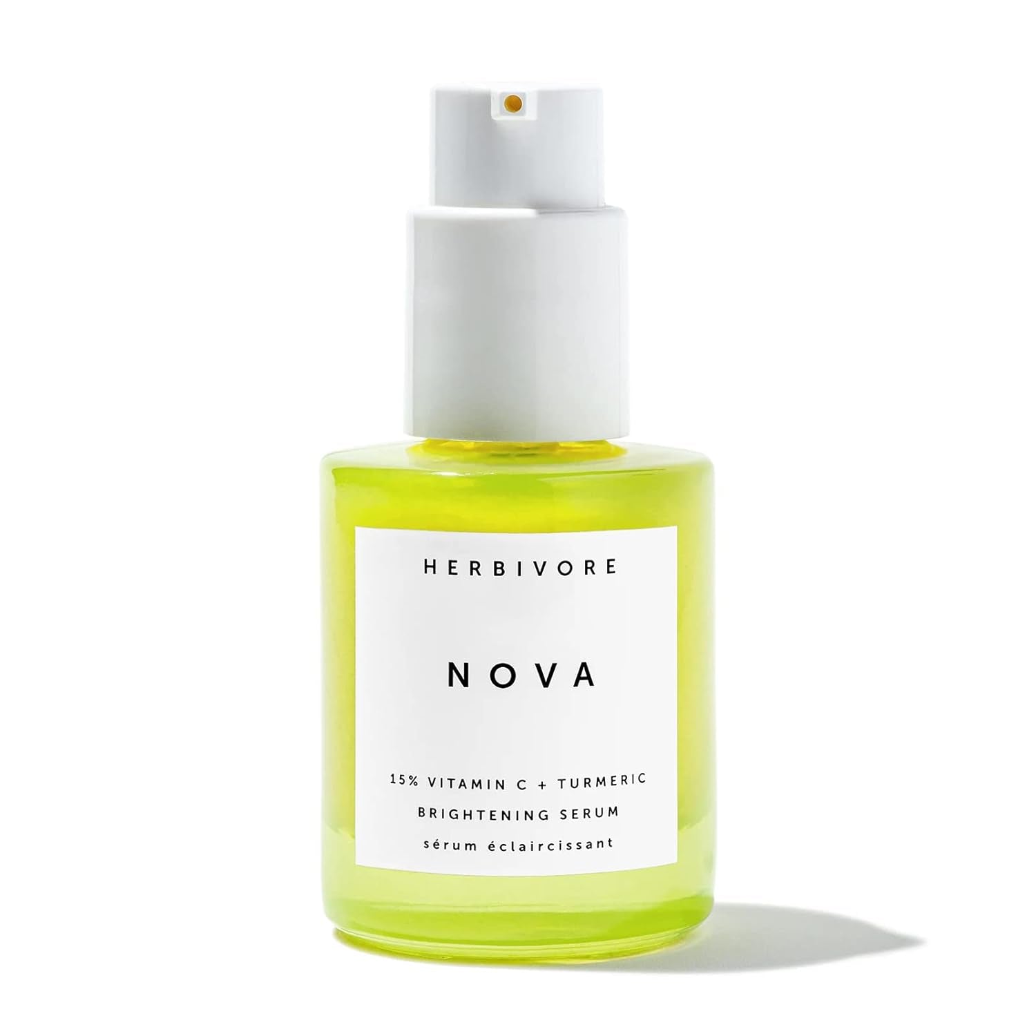 HERBIVORE Nova Brightening Serum – 30ml | Vitamin C + Turmeric for Radiant, Even-Toned Skin