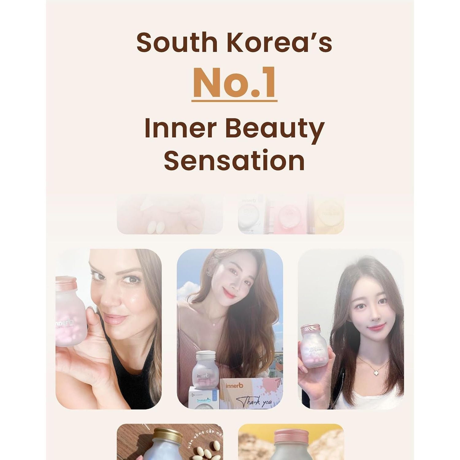 CJ Wellcare Innerb Aqua Rich Double Up - 56 Capsules | Intense Hydration & UV Protection