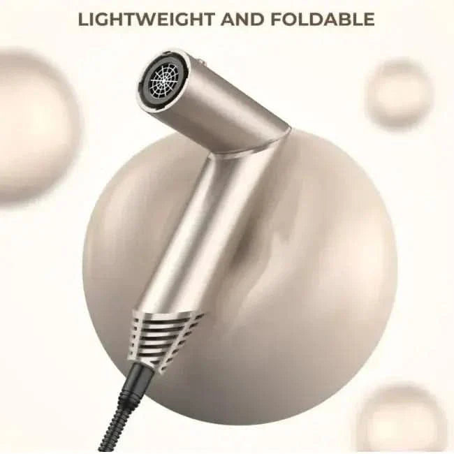 6-in-1 Folding Hair Dryer Compact, Powerful, and Versatile Styling Tool