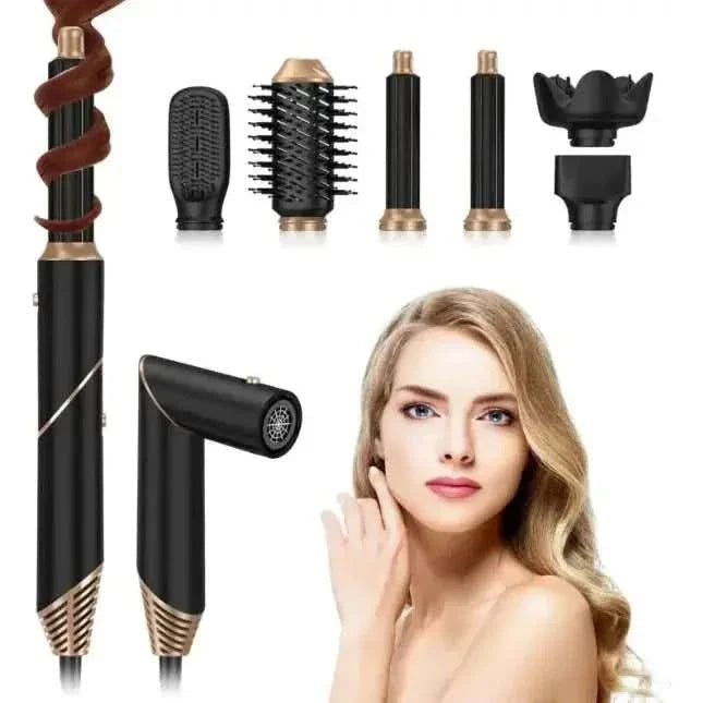 6-in-1 Folding Hair Dryer Compact, Powerful, and Versatile Styling Tool