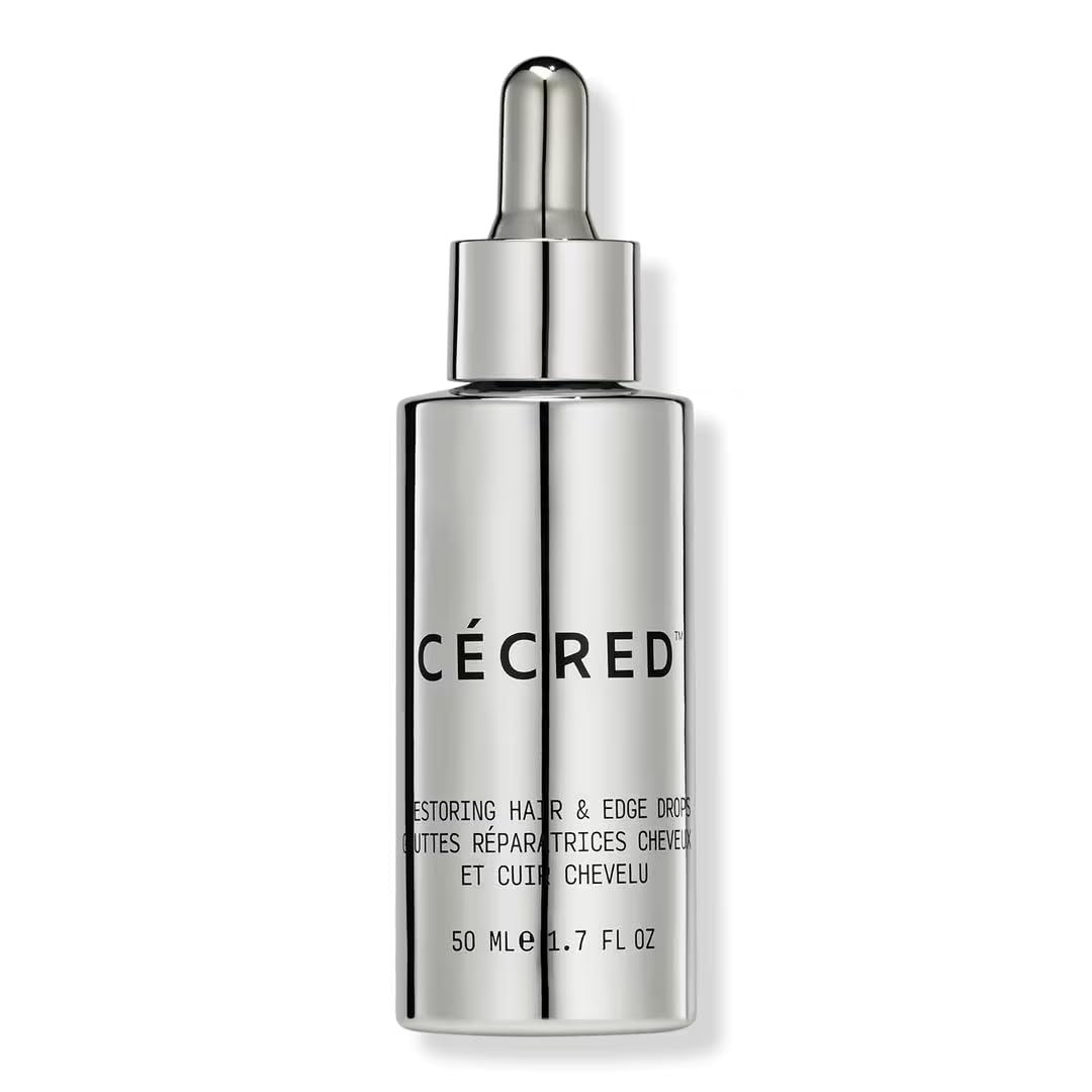 Cécred Restoring Hair & Edge Drops 50ml | Peptide-Infused Hair Serum for Fuller, Healthier Hair